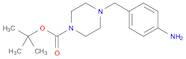 1-Piperazinecarboxylic acid, 4-[(4-aminophenyl)methyl]-, 1,1-dimethylethyl ester