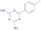 1,3,5-Triazine-2,4-diamine, 6-(4-fluorophenyl)-