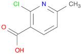 3-Pyridinecarboxylic acid, 2-chloro-6-methyl-