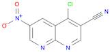1,8-Naphthyridine-3-carbonitrile, 4-chloro-6-nitro-