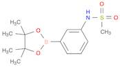 Methanesulfonamide, N-[3-(4,4,5,5-tetramethyl-1,3,2-dioxaborolan-2-yl)phenyl]-