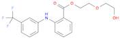 Benzoic acid, 2-[[3-(trifluoromethyl)phenyl]amino]-, 2-(2-hydroxyethoxy)ethyl ester