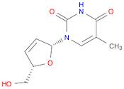 Thymidine, 2',3'-didehydro-3'-deoxy-