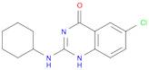 4(1H)-Quinazolinone, 6-chloro-2-(cyclohexylamino)-