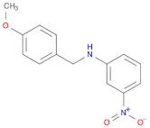 Benzenemethanamine, 4-methoxy-N-(3-nitrophenyl)-