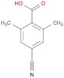 Benzoic acid, 4-cyano-2,6-dimethyl-