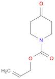1-Piperidinecarboxylic acid, 4-oxo-, 2-propen-1-yl ester