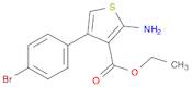 3-Thiophenecarboxylic acid, 2-amino-4-(4-bromophenyl)-, ethyl ester