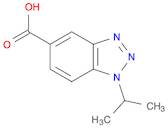 1H-Benzotriazole-5-carboxylic acid, 1-(1-methylethyl)-