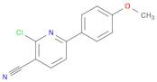 3-Pyridinecarbonitrile, 2-chloro-6-(4-methoxyphenyl)-