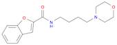 2-Benzofurancarboxamide, N-[4-(4-morpholinyl)butyl]-