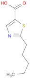 5-Thiazolecarboxylic acid, 2-pentyl-
