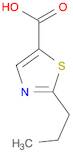 5-Thiazolecarboxylic acid, 2-propyl-