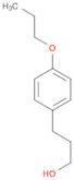 Benzenepropanol, 4-propoxy-