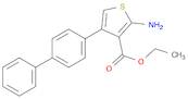 3-Thiophenecarboxylic acid, 2-amino-4-[1,1'-biphenyl]-4-yl-, ethyl ester