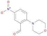 Benzaldehyde, 2-(4-morpholinyl)-5-nitro-