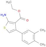 3-Thiophenecarboxylic acid, 2-amino-4-(3,4-dimethylphenyl)-, ethyl ester