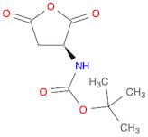 Carbamic acid, N-[(3S)-tetrahydro-2,5-dioxo-3-furanyl]-, 1,1-dimethylethyl ester