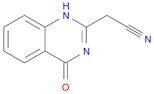 2-Quinazolineacetonitrile, 3,4-dihydro-4-oxo-