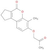 Cyclopenta[c][1]benzopyran-4(1H)-one, 2,3-dihydro-6-methyl-7-(2-oxopropoxy)-