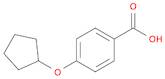 Benzoic acid, 4-(cyclopentyloxy)-