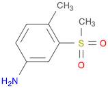 Benzenamine, 4-methyl-3-(methylsulfonyl)-