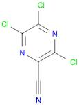 2-Pyrazinecarbonitrile, 3,5,6-trichloro-