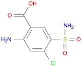 Benzoic acid, 2-amino-5-(aminosulfonyl)-4-chloro-