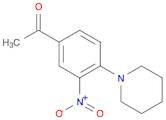 Ethanone, 1-[3-nitro-4-(1-piperidinyl)phenyl]-