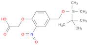 Acetic acid, 2-[4-[[[(1,1-dimethylethyl)dimethylsilyl]oxy]methyl]-2-nitrophenoxy]-