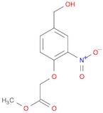 Acetic acid, 2-[4-(hydroxymethyl)-2-nitrophenoxy]-, methyl ester