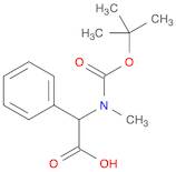 Benzeneacetic acid, α-[[(1,1-dimethylethoxy)carbonyl]methylamino]-