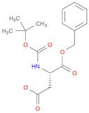 L-Aspartic acid, N-[(1,1-dimethylethoxy)carbonyl]-, 1-(phenylmethyl) ester
