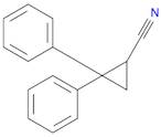 Cyclopropanecarbonitrile, 2,2-diphenyl-