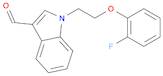 1H-Indole-3-carboxaldehyde, 1-[2-(2-fluorophenoxy)ethyl]-