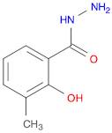 Benzoic acid, 2-hydroxy-3-methyl-, hydrazide
