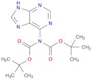 Imidodicarbonic acid, 2-(9H-purin-6-yl)-, 1,3-bis(1,1-dimethylethyl) ester