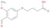 Butanoic acid, 4-(4-formyl-3-methoxyphenoxy)-