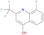 4-Quinolinol, 8-fluoro-2-(trifluoromethyl)-