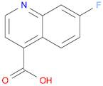 4-Quinolinecarboxylic acid, 7-fluoro-