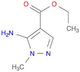 1H-Pyrazole-4-carboxylic acid, 5-amino-1-methyl-, ethyl ester