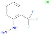 Hydrazine, [2-(trifluoromethyl)phenyl]-, hydrochloride (1:1)