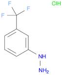 Hydrazine, [3-(trifluoromethyl)phenyl]-, hydrochloride (1:1)