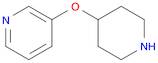 Pyridine, 3-(4-piperidinyloxy)-