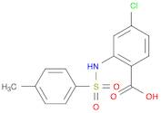Benzoic acid, 4-chloro-2-[[(4-methylphenyl)sulfonyl]amino]-