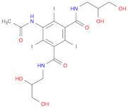 1,3-Benzenedicarboxamide, 5-(acetylamino)-N1,N3-bis(2,3-dihydroxypropyl)-2,4,6-triiodo-