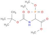 methyl 2-dimethoxyphosphoryl-2-[(2-methylpropan-2-yl)oxycarbonylamino]acetate