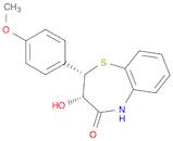 (2S,3S)-2,3-Dihydro-3-hydroxy-2-(4-methoxyphenyl)-1,5-benzothiazepin-4(5H)-one