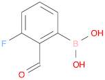 (3-Fluoro-2-formylphenyl)boronic acid