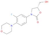 (5R)-3-(3-Fluoro-4-morpholinophenyl)-5-(hydroxymethyl)oxazolidin-2-one